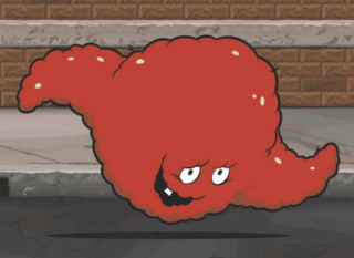 Meatwad dancing